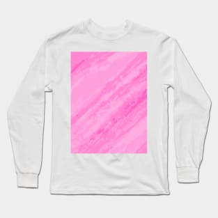 Abstract pink pastel pattern Long Sleeve T-Shirt